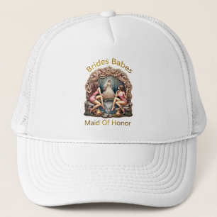 Maid of Honour Pride in a Bridal Party Themed Trucker Hat