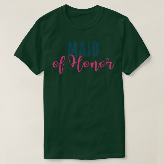 Maid of Honour Proposal  T-Shirt (Design Front)
