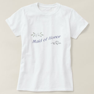 Maid of Honour Purple T-Shirt