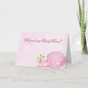 Maid Of Honour Request Invitation