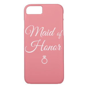 Maid of honour ring iPhone 8/7 case