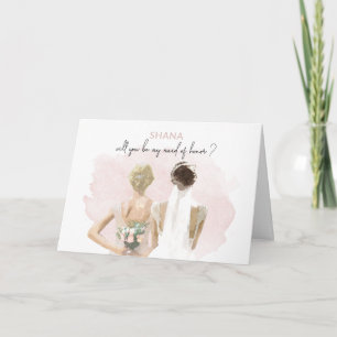 Maid of Honour - Shana Card