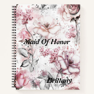 Maid of Honour Spiral Notebook