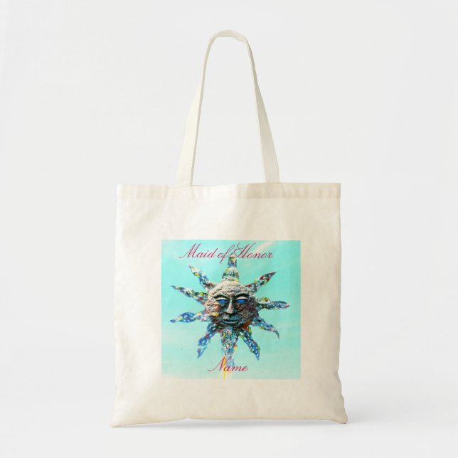 Maid of Honour  sun face Tote Bag (Front)