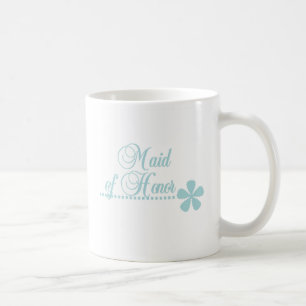 Maid of Honour Teal Elegance Coffee Mug