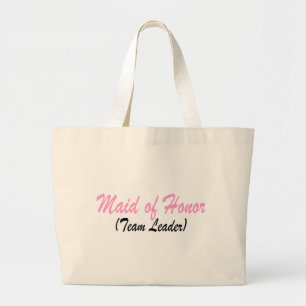 Maid Of Honour (Team Leader) Large Tote Bag