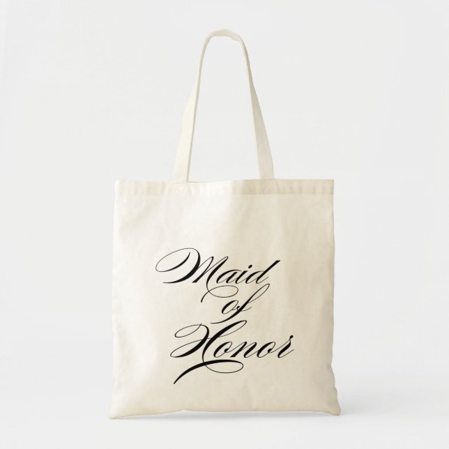 Maid of Honour wedding gift tote Bag (Front)