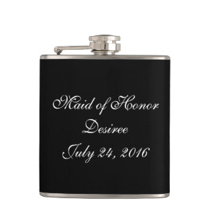 Maid of Honour Wedding Hip Flask