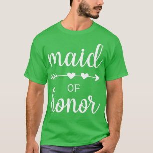 Maid Of Honour Wedding Party Bachelor Party T-Shirt