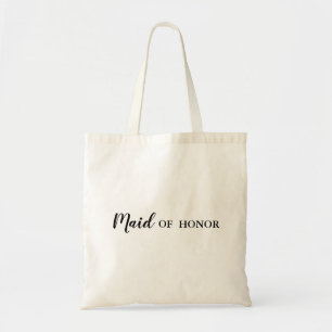 Maid of Honour Wedding Personalised Tote Bag