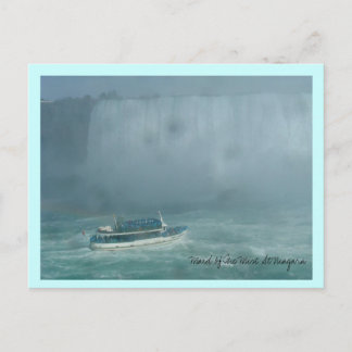 Maid Of The Mist At Niagara Postcard