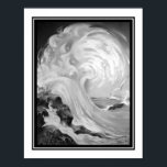 "Maid of the Mist" B&W 1937 Art Deco Print<br><div class="desc">1937,  black and white,  Art Deco,  print by Henry Clive "Maid of the Mist"</div>
