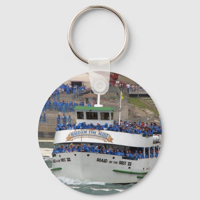Maid of the Mist Boat - Niagara Falls Key Ring (Front)