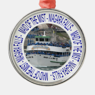 Maid of the mist - Niagara Falls Metal Ornament