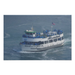 Maid of the mist on the Niagara river Photo Print