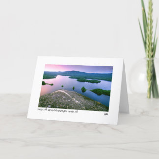 Maiden cliff photo card