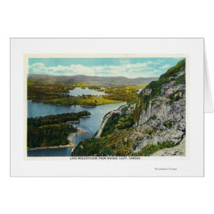 Maiden Cliff View of Lake Megunticook
