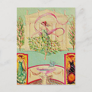 Maiden Goddess Athena Postcard