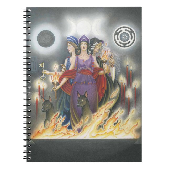 Maiden, Mother, Crone Notebook (Front)