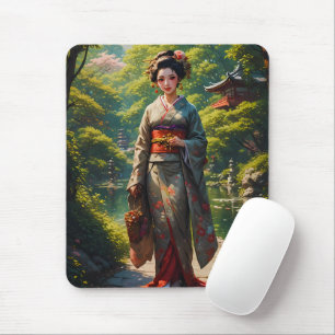 Maiden of the Green Garden Mouse Pad