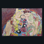 Maiden (Virgin), Gustav Klimt, Vintage Art Nouveau Placemat<br><div class="desc">The Maiden (aka The Virgin) (1913) by Gustav Klimt is a vintage Victorian Era Art Nouveau fine art symbolism portrait painting. Several women yawning, stretching and sleeping in a bed covered with colourful mosaic pattern blankets. About the artist: Gustav Klimt (1862-1918) was an Austrian Symbolist painter and one of the...</div>
