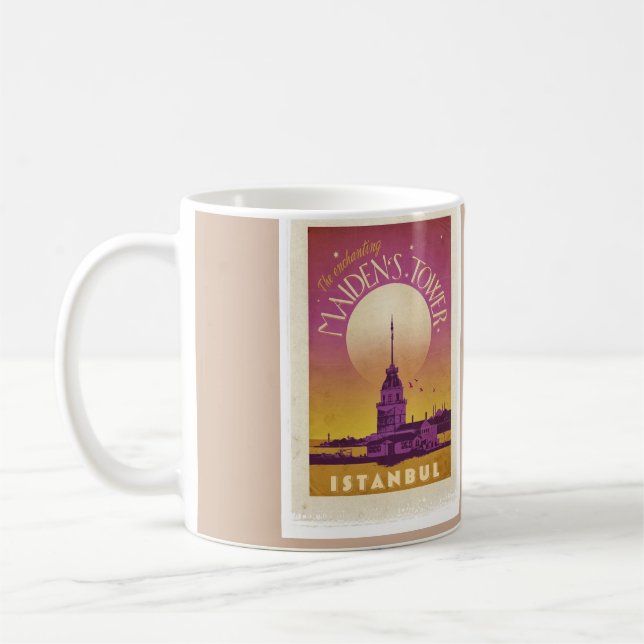 Maiden's Tower Coffee Mugs (Left)