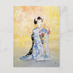 Maiko Girl -2 Postcard