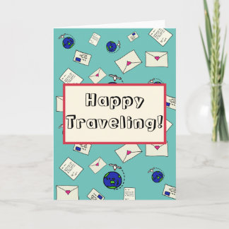 Mail Around The World Card