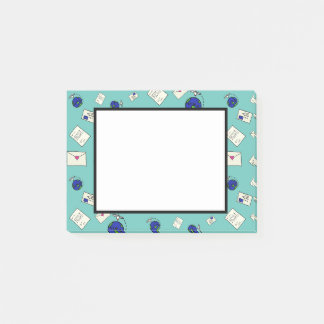 Mail Around The World Post-it Notes