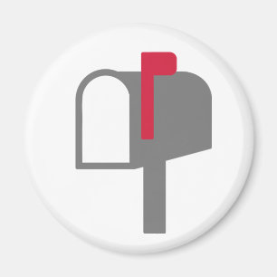 Mail box letter magnet