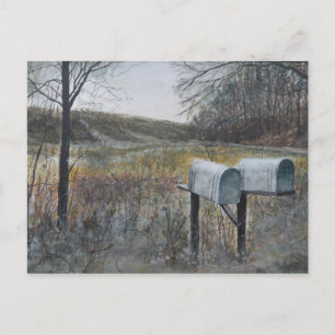Mail Boxes Postcard