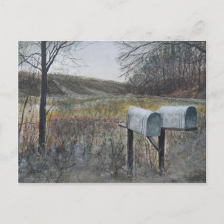 Mail Boxes Postcard