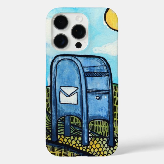 Mail Carrier Drop Box Postal Service Art           Case-Mate iPhone Case (Back)