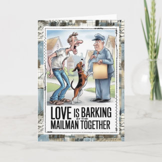 Mail Carrier Humor Card