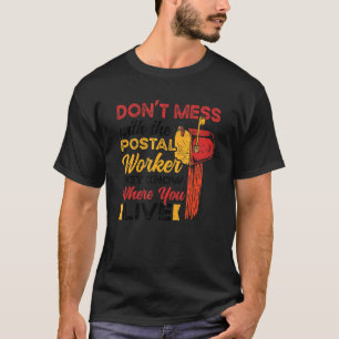 Mail Carrier Mailman Postal Worker T-Shirt