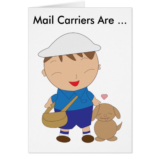 Mail Carrier Postal Worker Appreciation Card