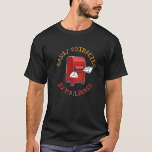 Mail Carrier Retro Vintage Postal Worker  Quote  2 T-Shirt