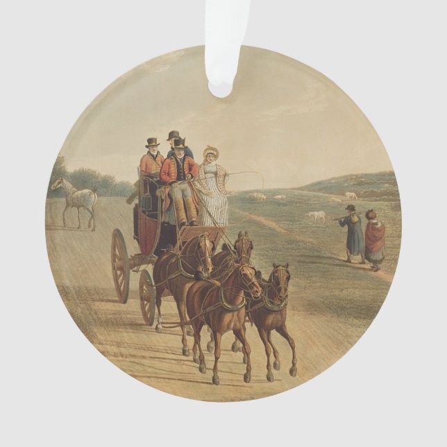 Mail Coach Ornament (Front)