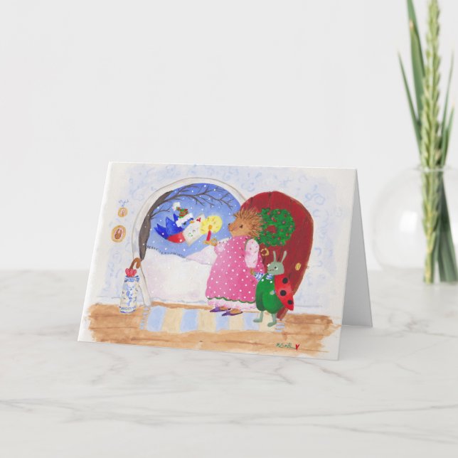 mail delivery! holiday card (Front)