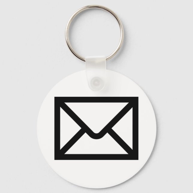 Mail Envelope Key Ring (Front)