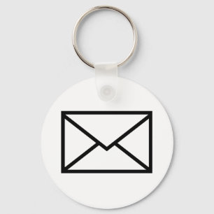 mail envelope key ring