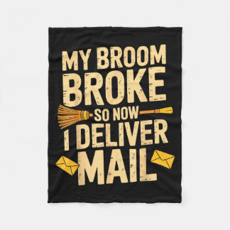 Mail Lady Design For Women Girls Postal Worker Mai Fleece Blanket