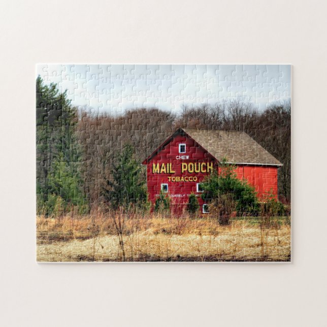 Mail Pouch Barn Jigsaw Puzzle (Horizontal)
