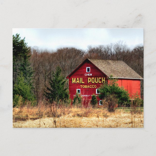 Mail Pouch Barn Postcard (Front)