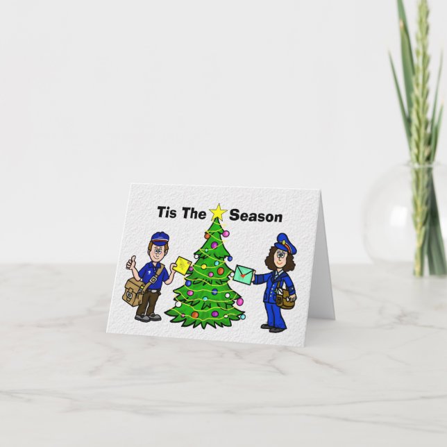 Mail Your Christmas Cards Early Christmas Card (Front)