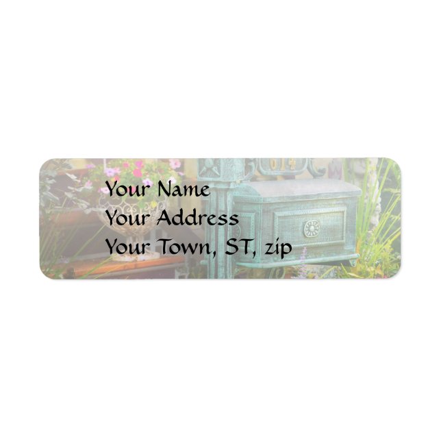 Mailbox - Country mailbox Return Address Label (Front)