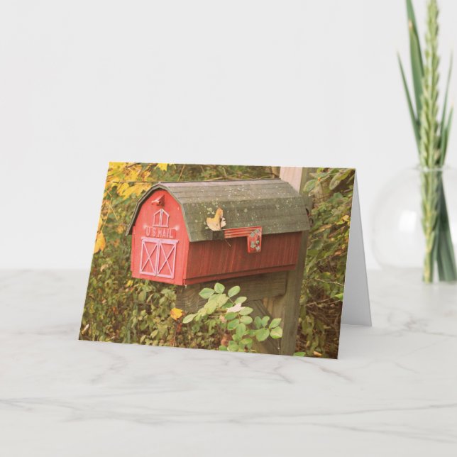 Mailbox Greeting Card (Front)
