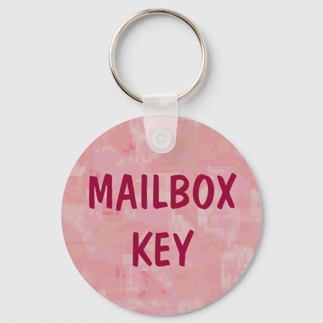 Mailbox Key Key Ring (Front)