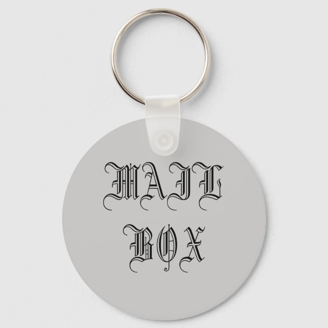 MAILBOX KEY RING (Front)