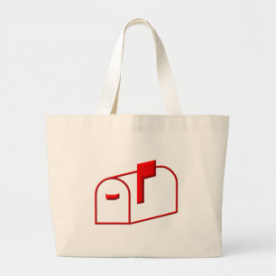Mailbox Large Tote Bag